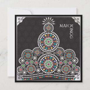 Mah Jongg Limerick Taj Flat Card