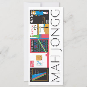 Mah Jongg Magazines carte plat