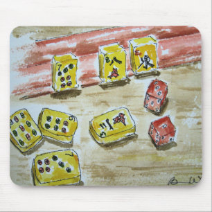 Mah Jongg (mahjong) Mouse Pad