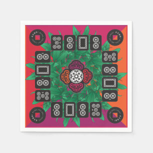 Mah Jongg Money Tree 2025 Napkins