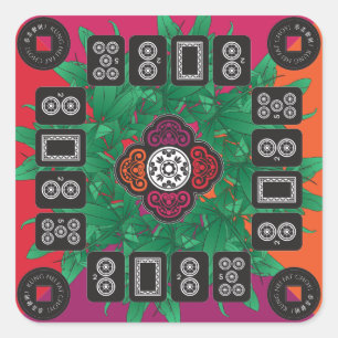 Mah Jongg Money Tree 2025 Stickers