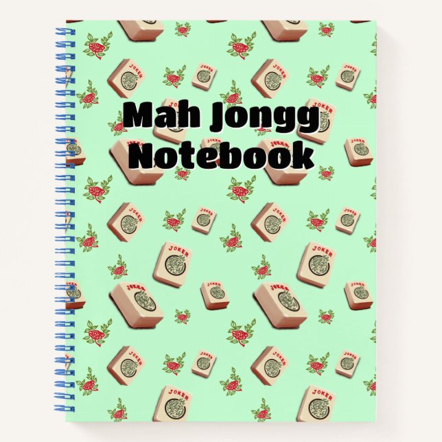 Mah Jongg Notebook (Front)