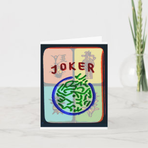Mah Jongg Notecard Joker