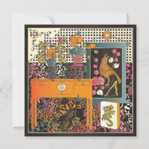 Mah Jongg Orange Table