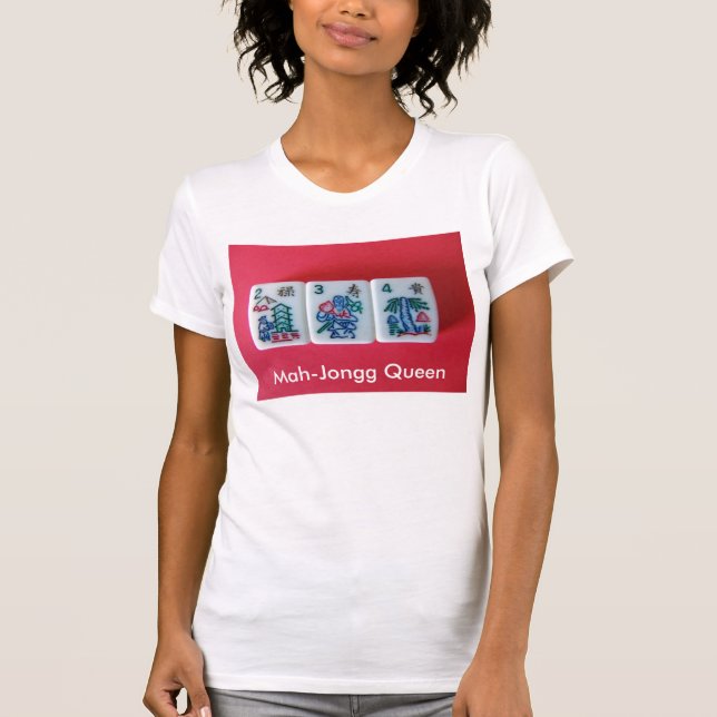 Mah-Jongg Queen T-Shirt (Front)