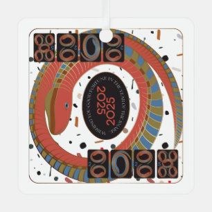 Mah Jongg Snake 2025 Ornament