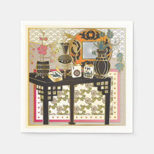 Mah Jongg Table Napkin