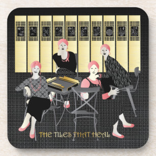 Mah Jongg The Tiles That Heal Coaster