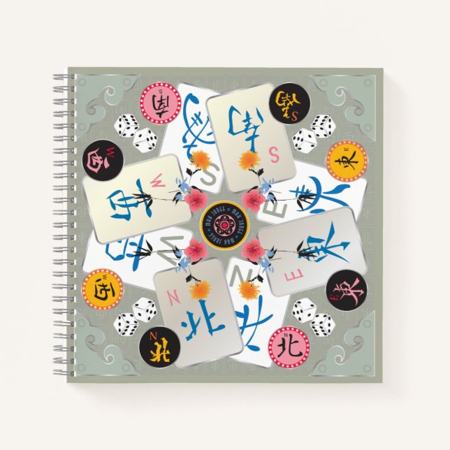 Mah Jongg Winds Notebook (Front)