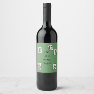 Mah Jongg Wine Label