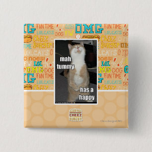 Mah tummy has a happy 2 inch square button