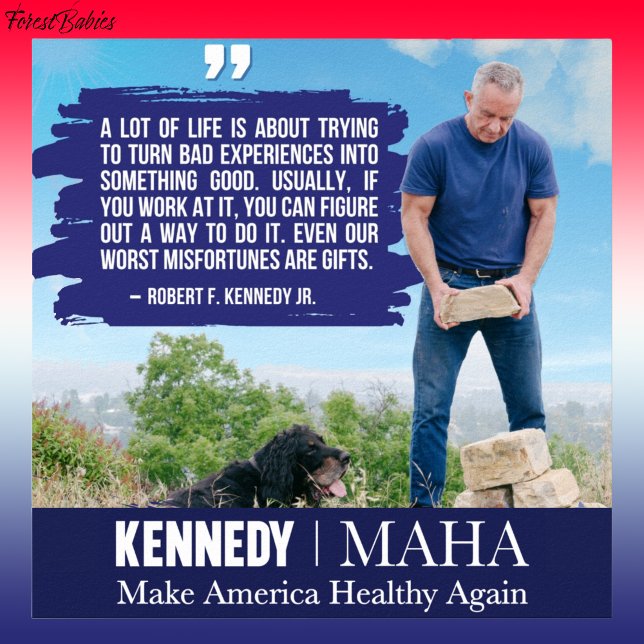 MAHA Make America Healthy Again Kennedy Dog RFK jr Poster (MAHA Make America Healthy Again RFK USA Downloadable Robert F Kennedy jr Patriotic Bobby Poster 🇺🇸)