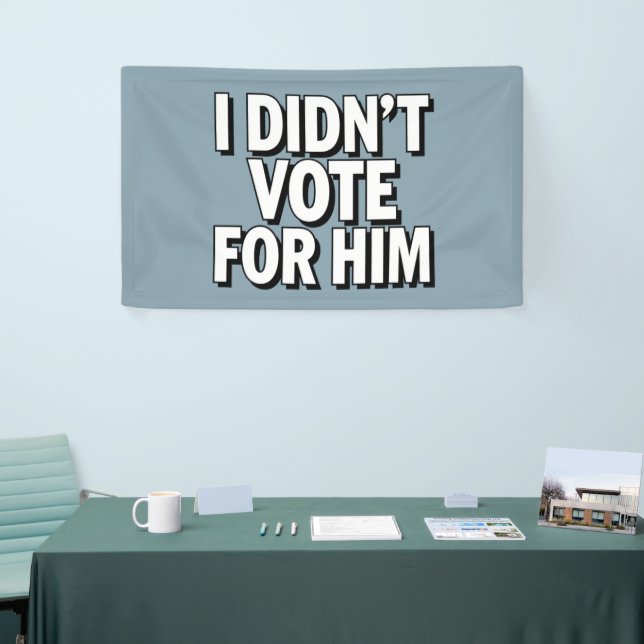 MAHA Make America Healthy Again Patriotic Banner (Tradeshow)