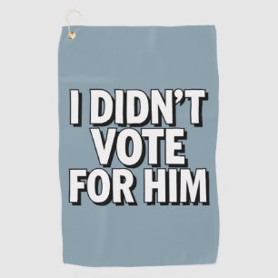 MAHA Make America Healthy Again Patriotic Golf Towel