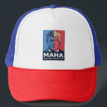MAHA Make America Healthy Again Trump 2024 Trucker Hat<br><div class="desc">MAHA Make America Healthy Again Trump 2024</div>