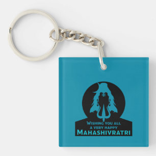 Maha Shivratri - Happy Maha Shivratri Keychain