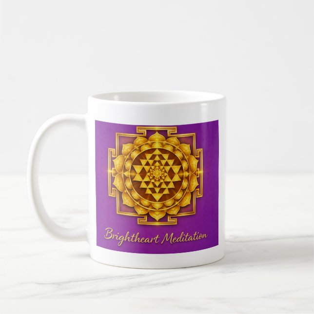 Maha Sri Yantra Mug (Left)