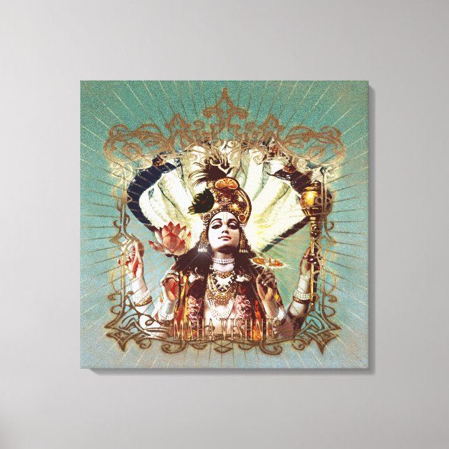 MAHA VISHNU - Wrapped Canvas (Front)