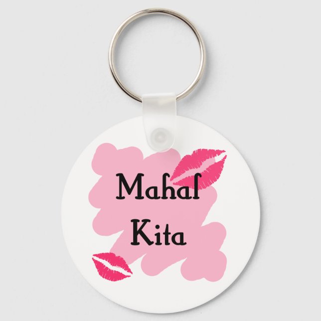 Mahal Kita - Filipino I love you Keychain (Front)