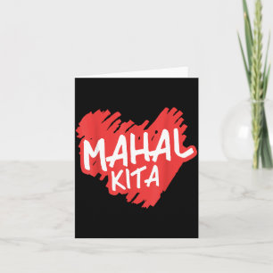 Mahal Kita - I Love You In Filino - Filino Card