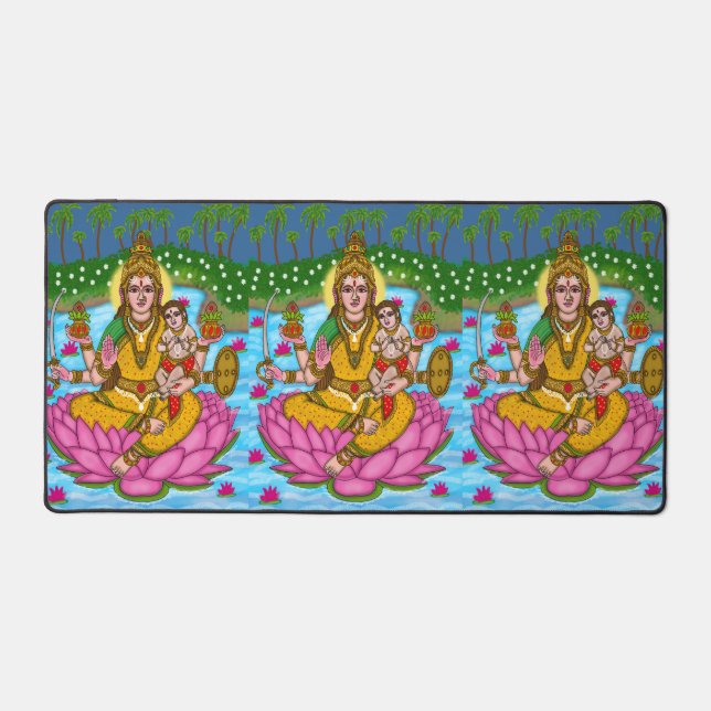 Mahalakshmi Desk Mats (Recto)
