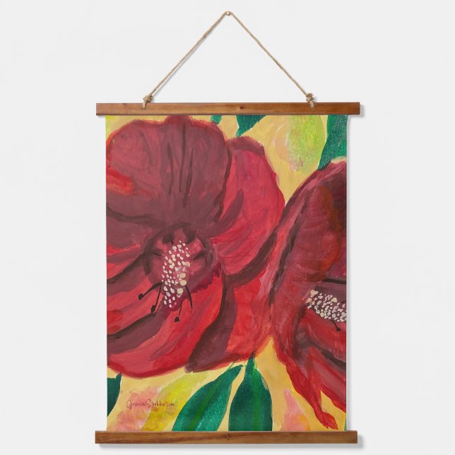 Mahalo Hanging Tapestry (Front)