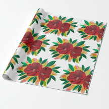 Mahalo wrapping paper roll