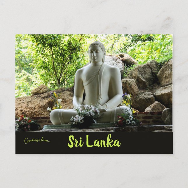 Mahamevnawa Buddhist Monastery Sri Lanka Postcard (Front)