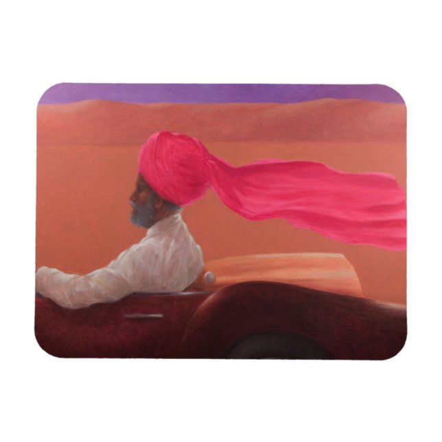 Maharajah at Speed 2 Magnet (Horizontal)