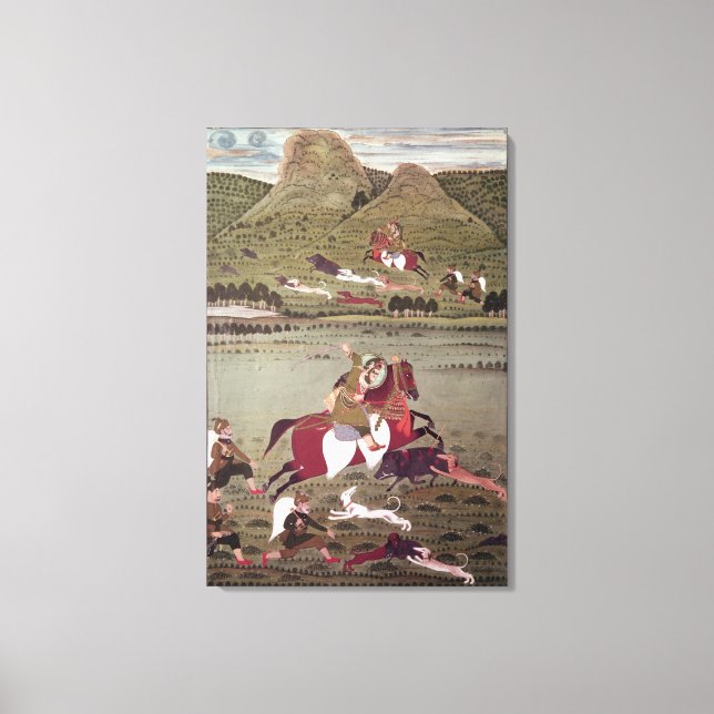 Maharana Jawan Singh Canvas Print (Front)