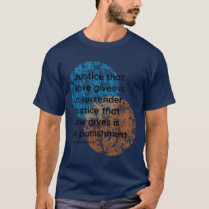 Mahatma Gandhi Justice Quotes vintage T-Shirt