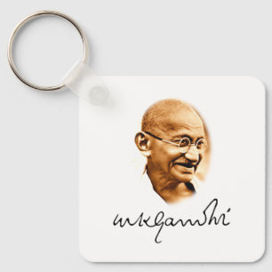 Mahatma Gandhi Keychain