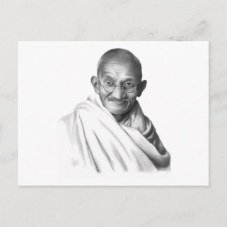 Mahatma Gandhi Postcard