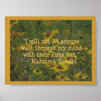 Mahatma Gandhi Poster