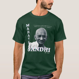 MAHATMA GANDHI QUOTES retro T-Shirt