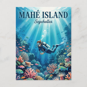 Mahé Island Seychelles Postcard