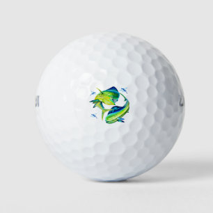 Mahi Mahi Bull and Cow Golf Balls