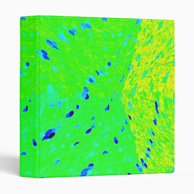 Mahi Mahi Dolphin Fish Art Colours Binder (Front/Spine)