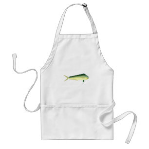 Mahi Mahi - Dolphin Fish Art Standard Apron