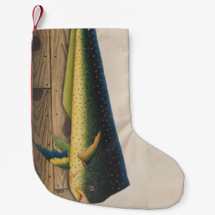 Mahi-Mahi Fish artwork Small Christmas Stocking