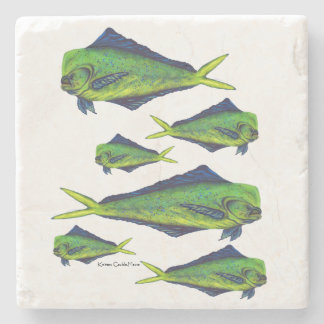 Mahi-mahi Stone Coaster