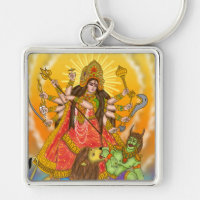 Mahishasur Mardini Durga Keychain