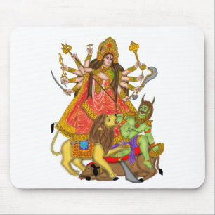 Mahishasur Mardini Durga Mouse Pad