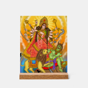 Mahishasur Mardini Durga sign
