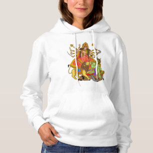 Mahishasur Mardini Durga Sweat - shirt à capuche