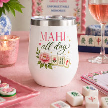 Mahj All Day Mahjong Floral Elegant 