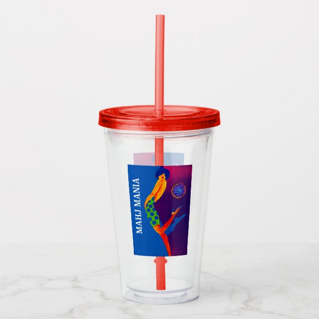 Mahj Mania Tumbler (Front)