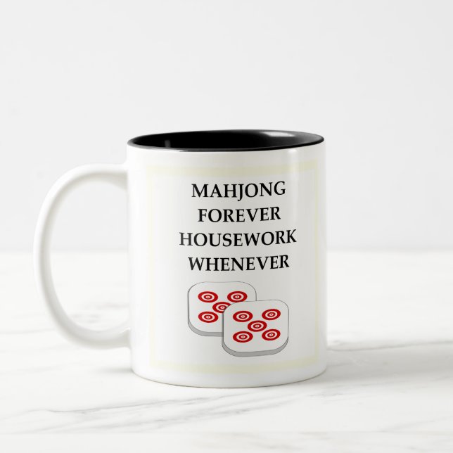 MAHJON Two-Tone COFFEE MUG (Left)