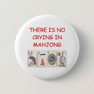 MAHJONG 2 INCH ROUND BUTTON