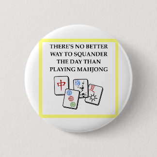MAHJONG 2 INCH ROUND BUTTON